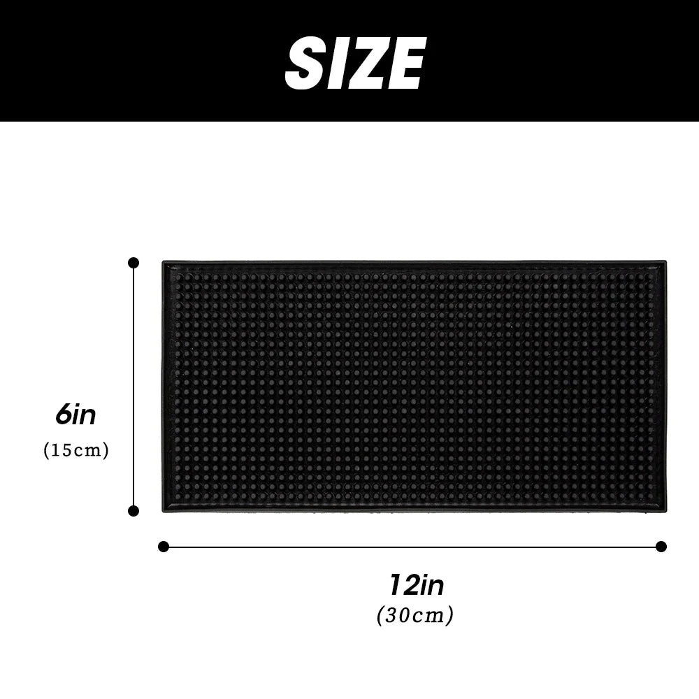 Anti-Slip Rubber Mat for Barber Shop, Salon & Kitchen