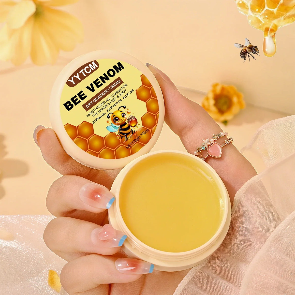 Bee Venom Foot Cream – Deep Hydrating Moisturizer 20g
