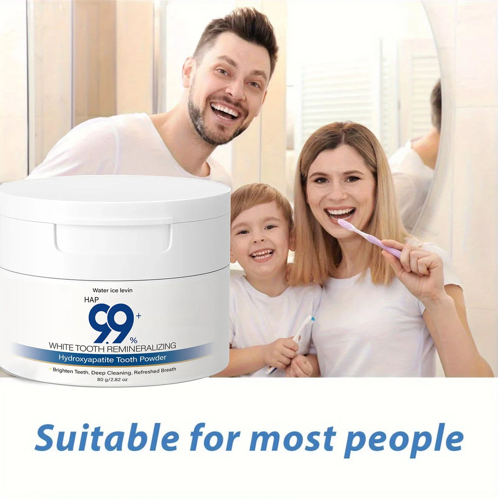 Hydroxyapatite Tooth Powder – Charcoal, Hyaluronic Acid & Collagen
