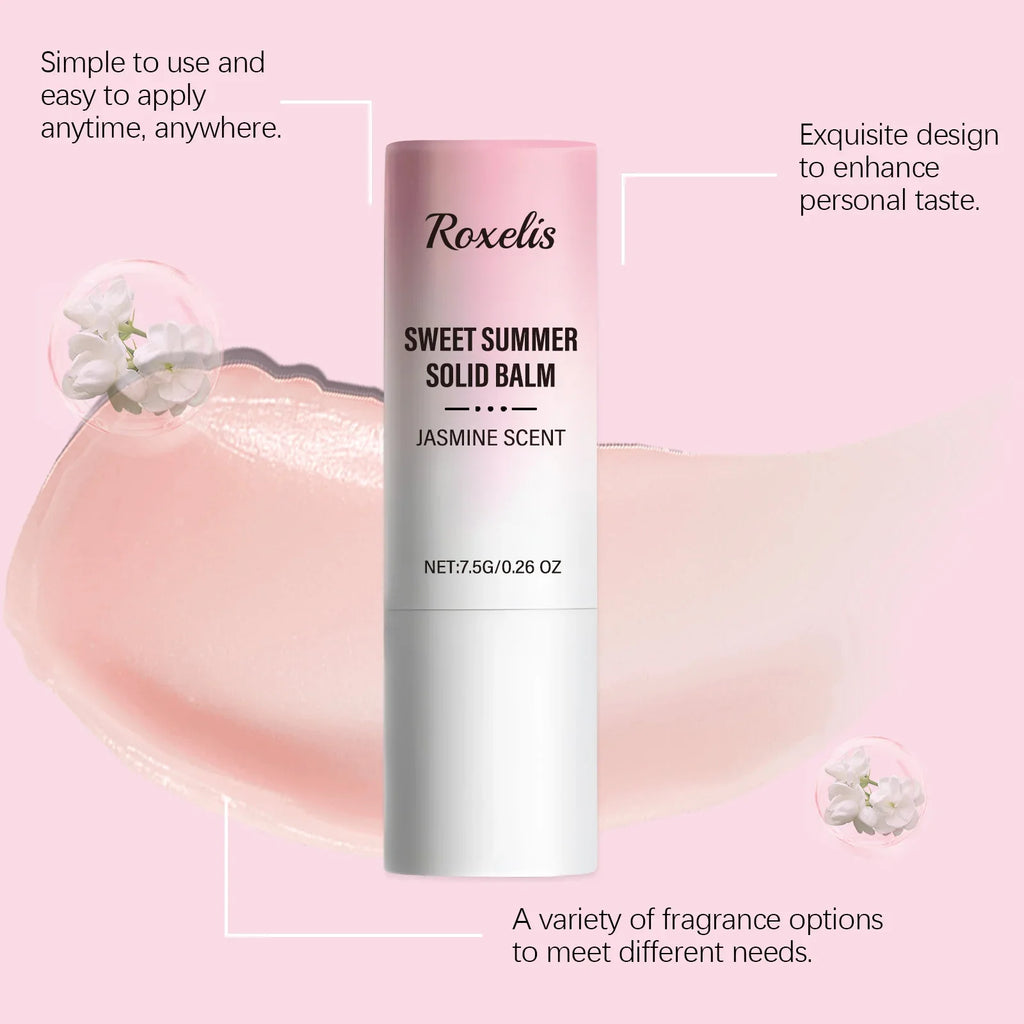 Floral & Fruity Solid Perfume Balm – Alcohol-Free, 7.5g