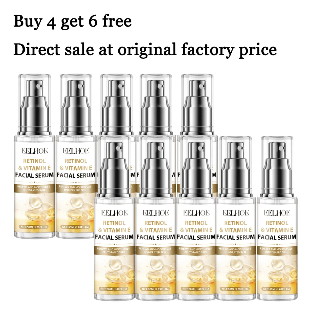 Retinol Night Face Serum 50ml – Anti-Aging & Moisturizing