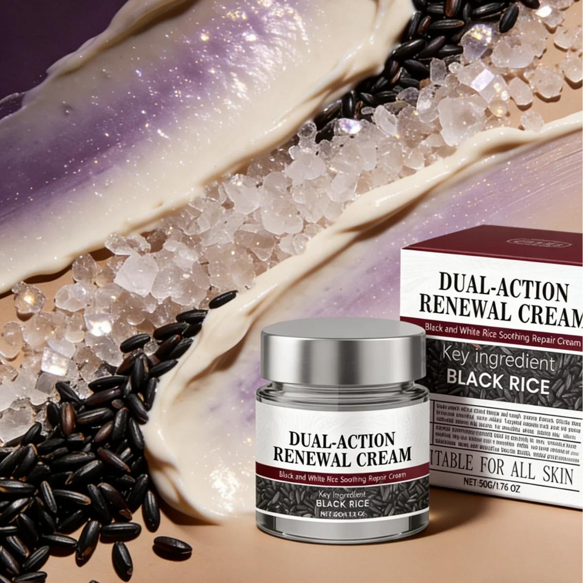 Black Rice & Niacinamide Brightening Face Cream Moisturizer 50g