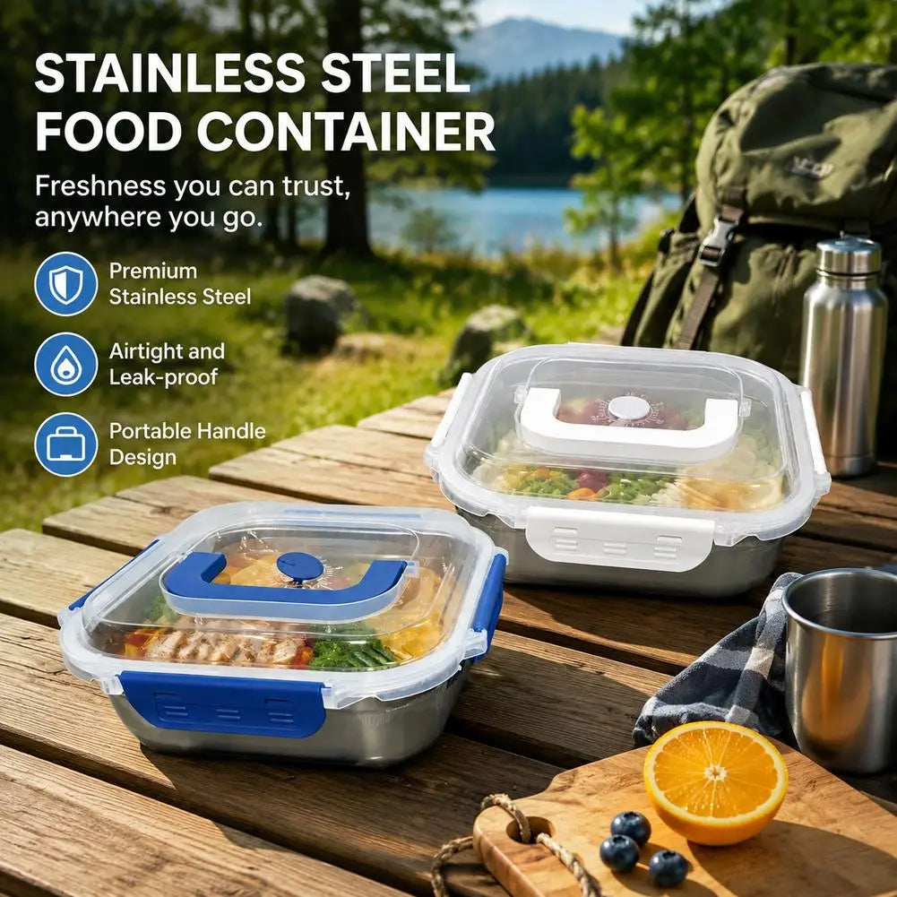 304 Stainless Steel Food Storage Container Leakproof Lunch Box