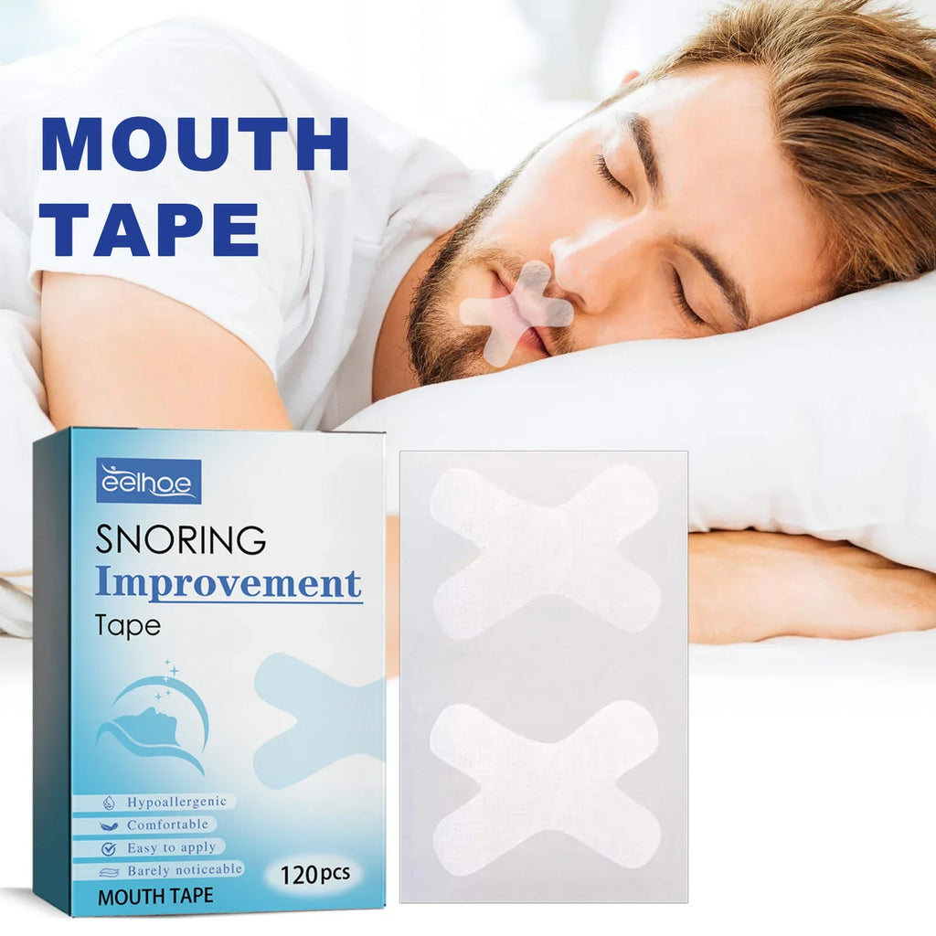EELHOE Mouth Tape for Sleep 120pcs – Nasal Breathing Strips