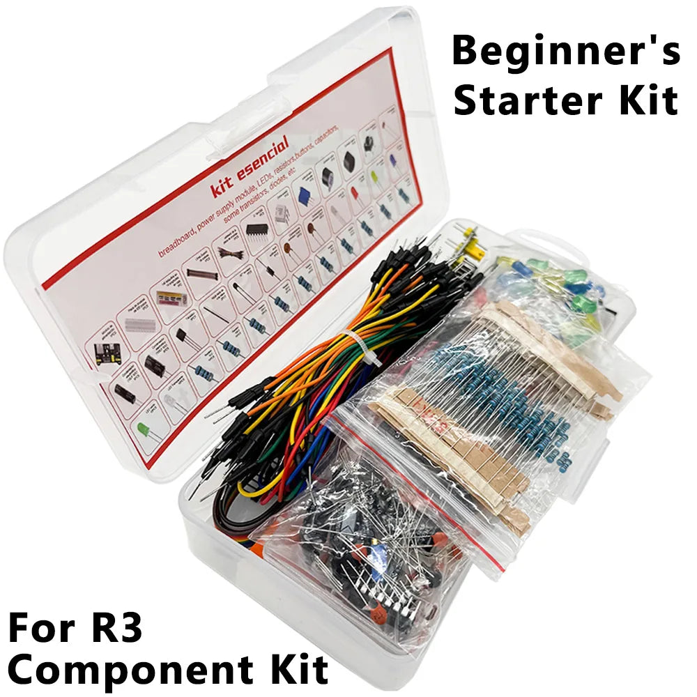830-Hole MB-102 Breadboard Kit – Arduino Starter Components
