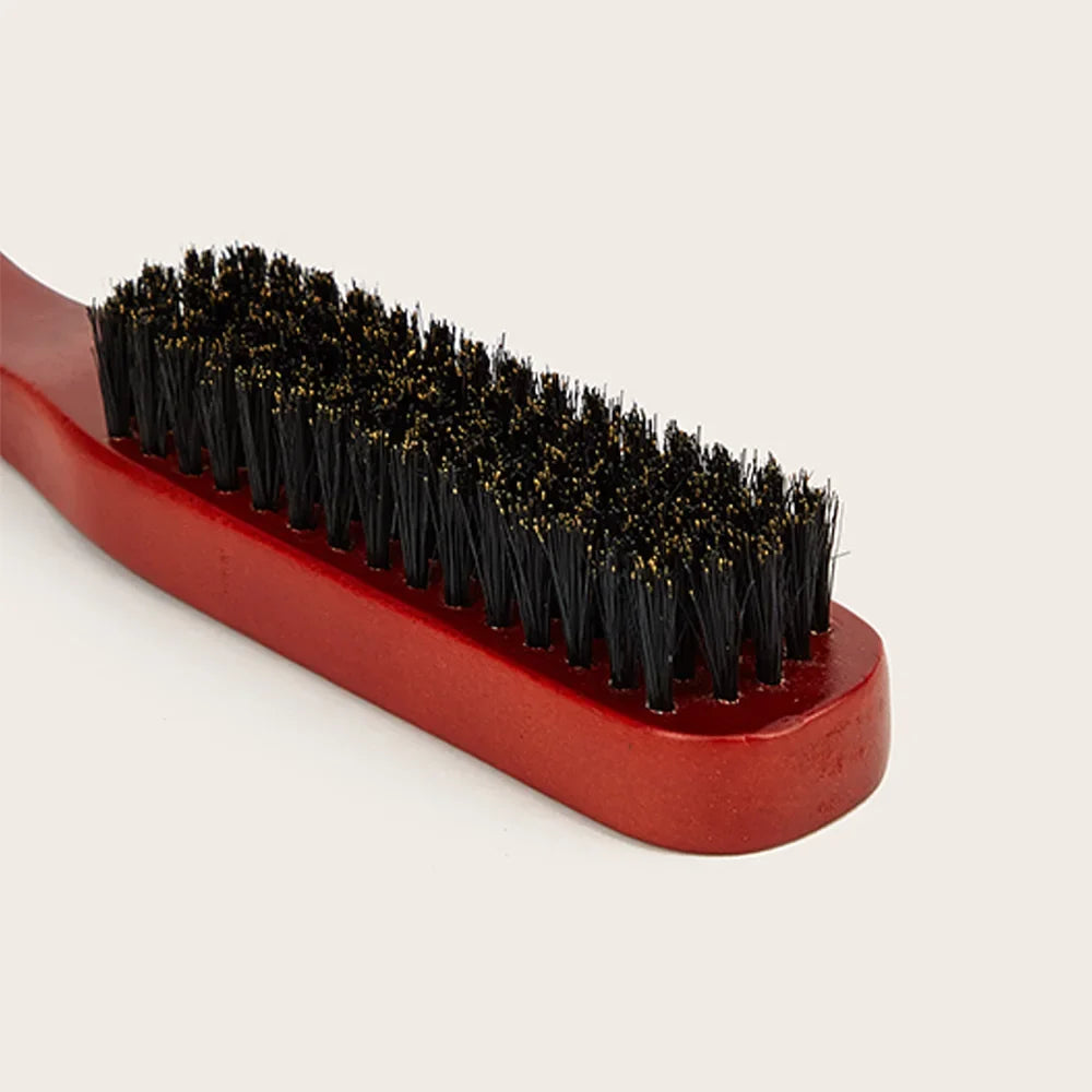 Men's Wood Beard Brush & Mustache Comb Kit with Gift Bag