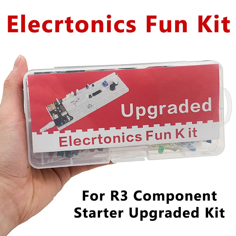 830-Hole Breadboard Beginner Kit – Arduino UNO R3 Components