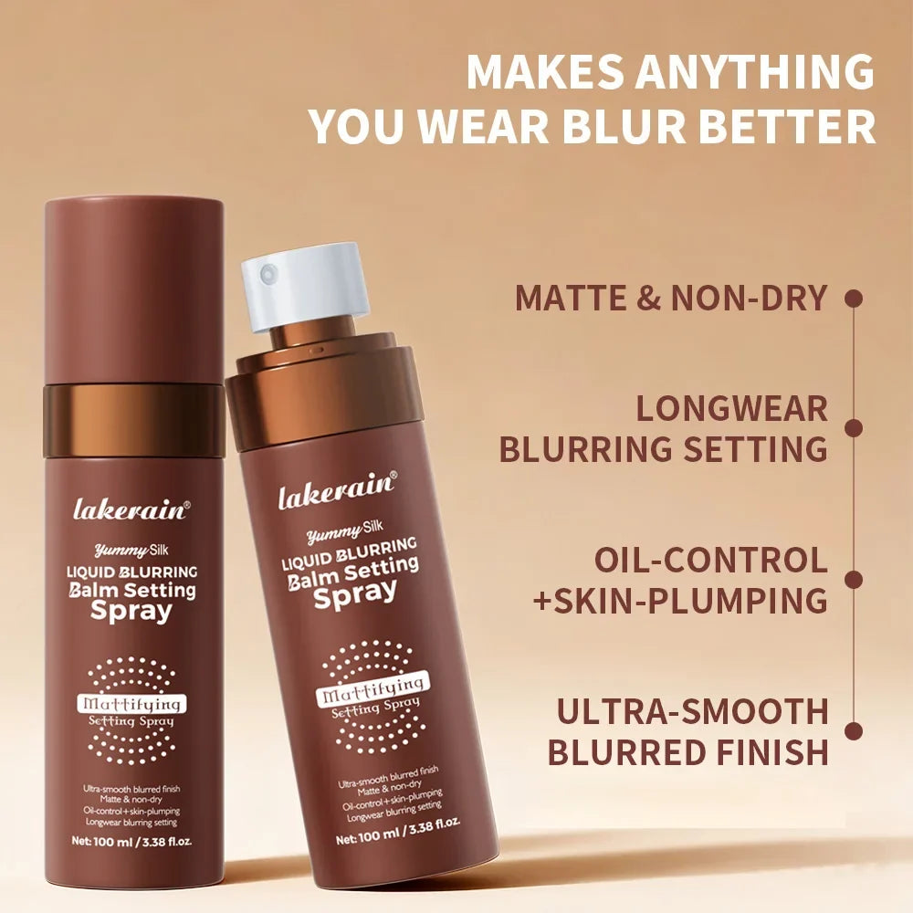 Blurring Balm Setting Spray – Matte, Oil Control, Long Wear