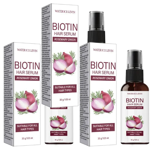 Biotin Rosemary Onion Hair Growth Serum – All Hair Types