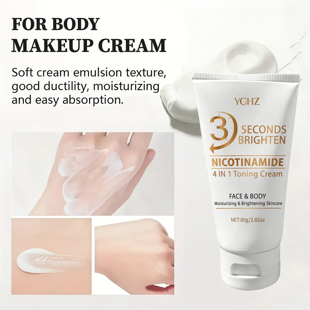 4-in-1 Brightening Moisturizing Cream | Niacinamide, Vitamin C & E