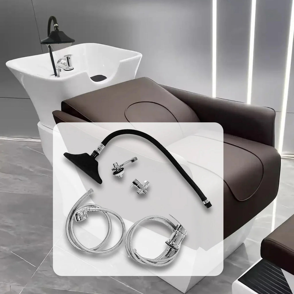 Salon Shampoo Sink Waterfall Shower Head | Hair Spa Equipment