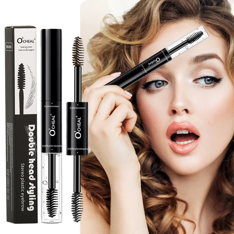 O'Cheal 2-in-1 Mascara & 3D Feathery Brow Wax Styling Duo