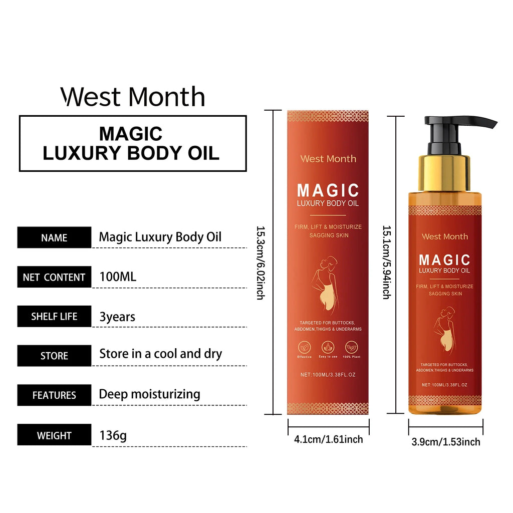 WESTMONTH Magic Luxury Body Oil – Firming & Moisturizing