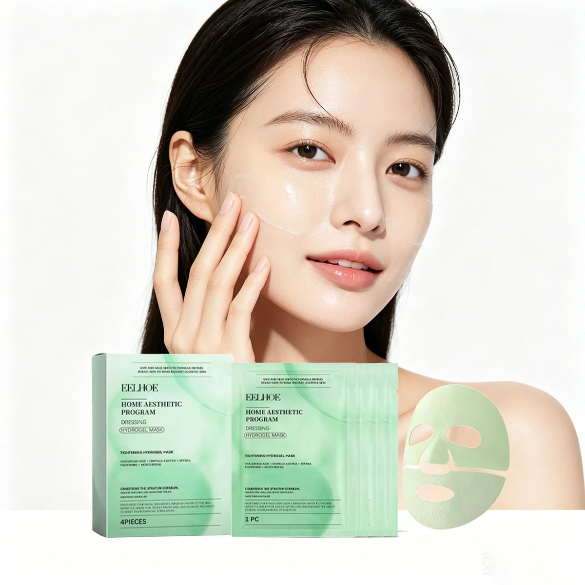 4-Pack Retinol Face Mask – Hydration, Glow & Elasticity