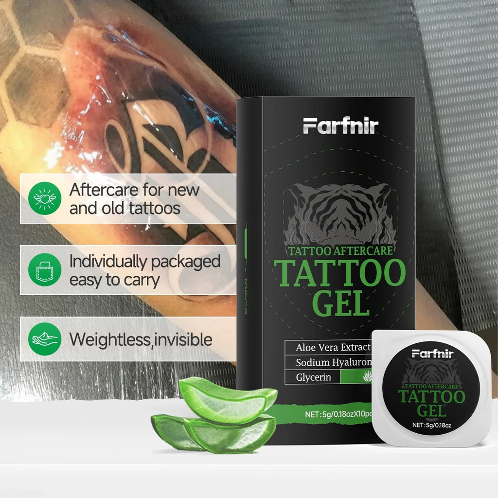 Tattoo Moisturizing Gel – Aloe Vera & Color-Enhancing, 50g