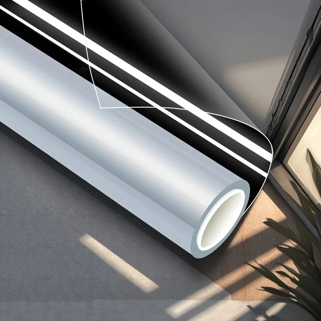 Shatterproof Safety Window Film – Clear Self-Adhesive PET