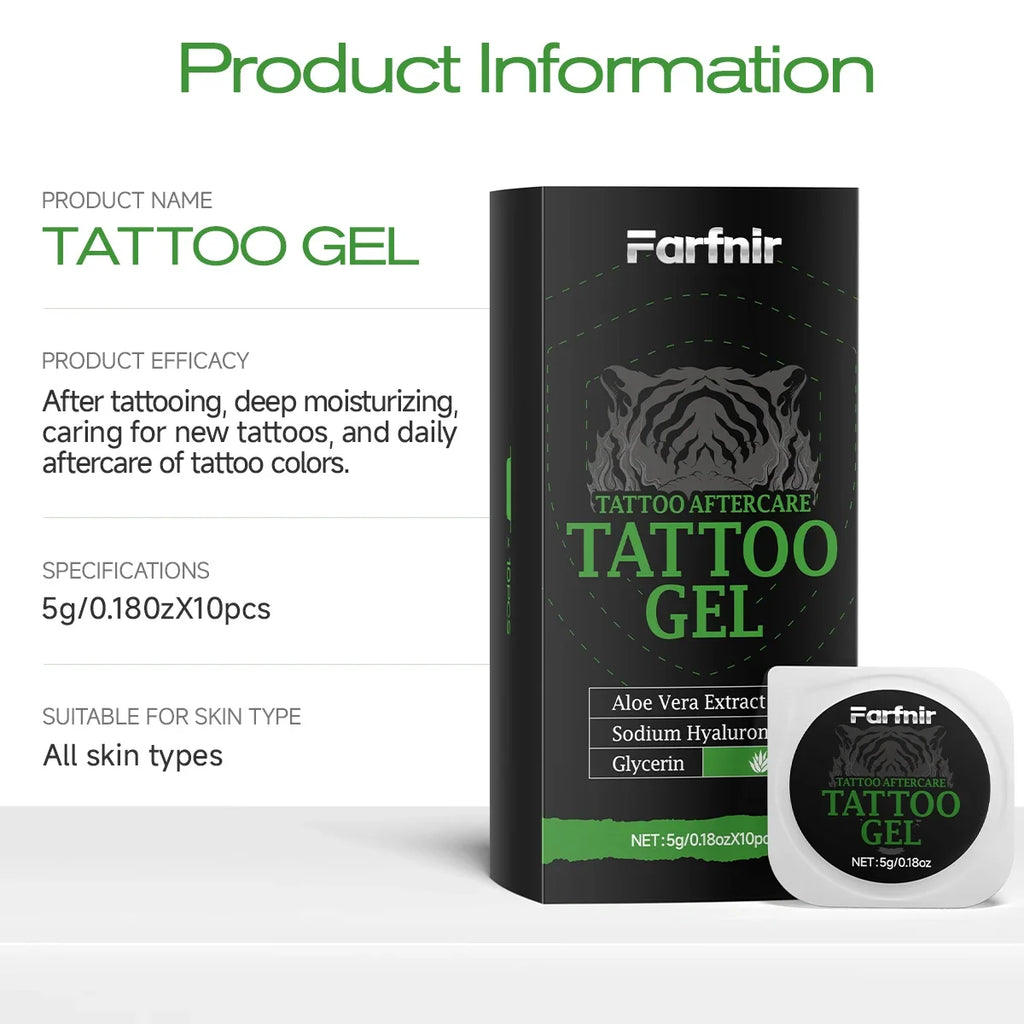 Tattoo Moisturizing Gel – Aloe Vera & Color-Enhancing, 50g