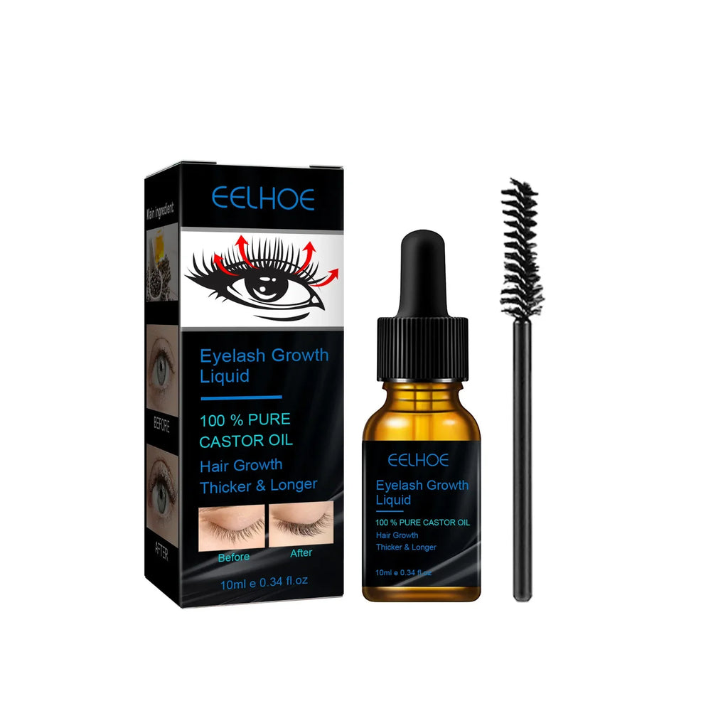 Castor Oil Eyelash Growth Serum – Thicker Lashes | Eelhoe