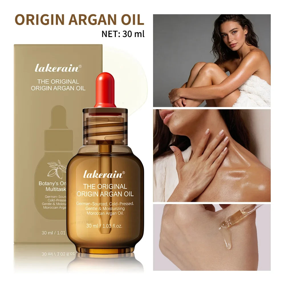 Lakerain Pure Organic Argan Oil – Moisturizing Face Skin Care