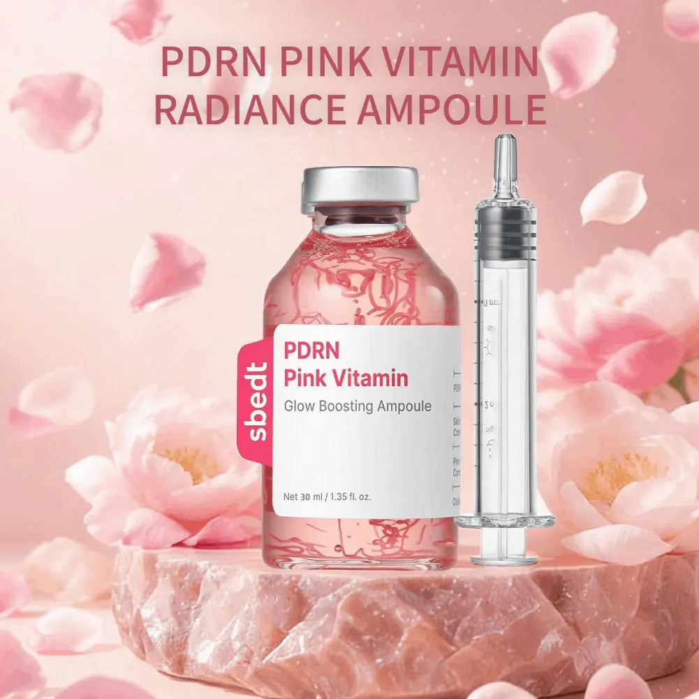 Collagen Peptide Pink PDRN Brightening Essence Ampoule Set