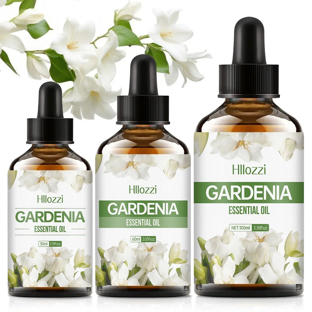 Gardenia Essential Oil – Floral Scent for Massage, Hair & Diffuser
