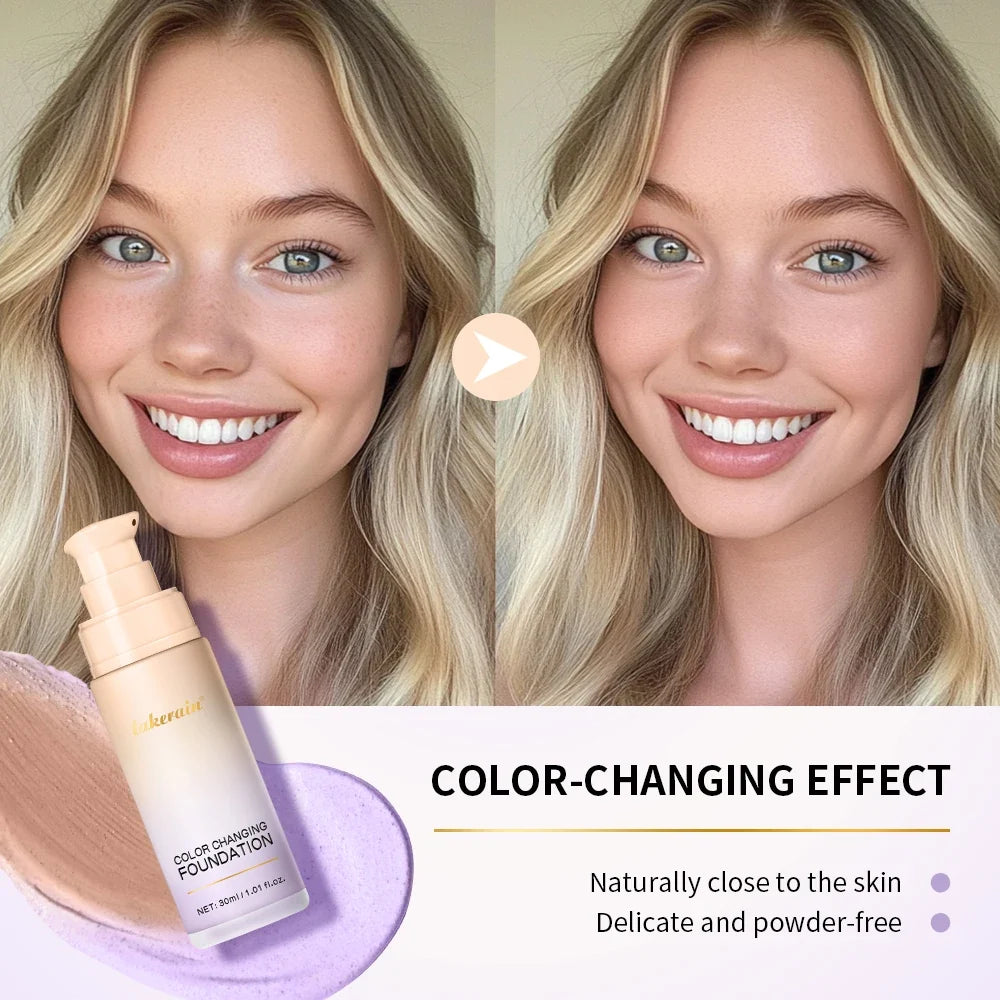 Lakerain Color Changing CC Cream – Matte Waterproof Foundation