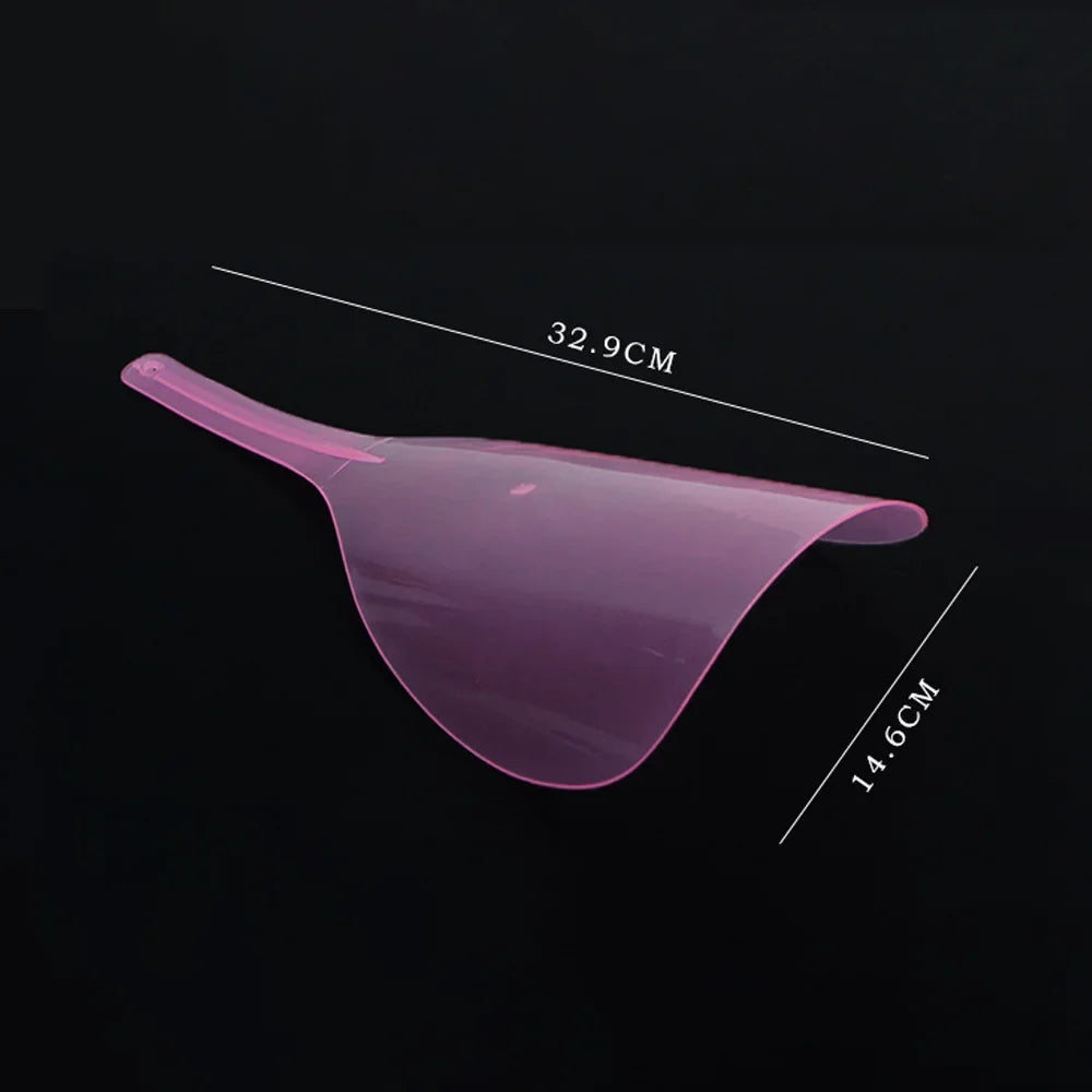 Clear Plastic Hairspray Face Shield for Barber & Hair Salon