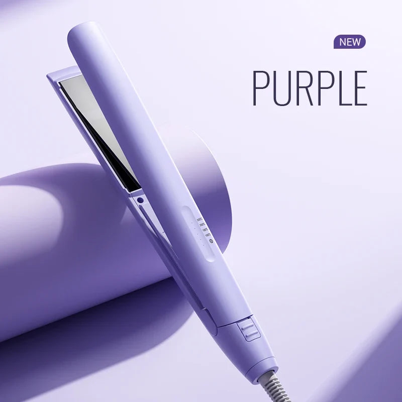 HOMEFISH 2-in-1 Hair Straightener & Curling Iron Styling Tool