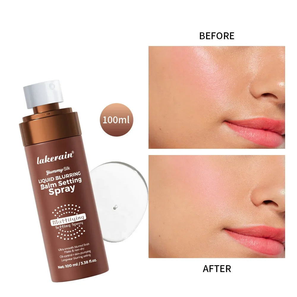 Setting Spray Matte Liquid Balm Mattifying Blurring Hydrating Non
