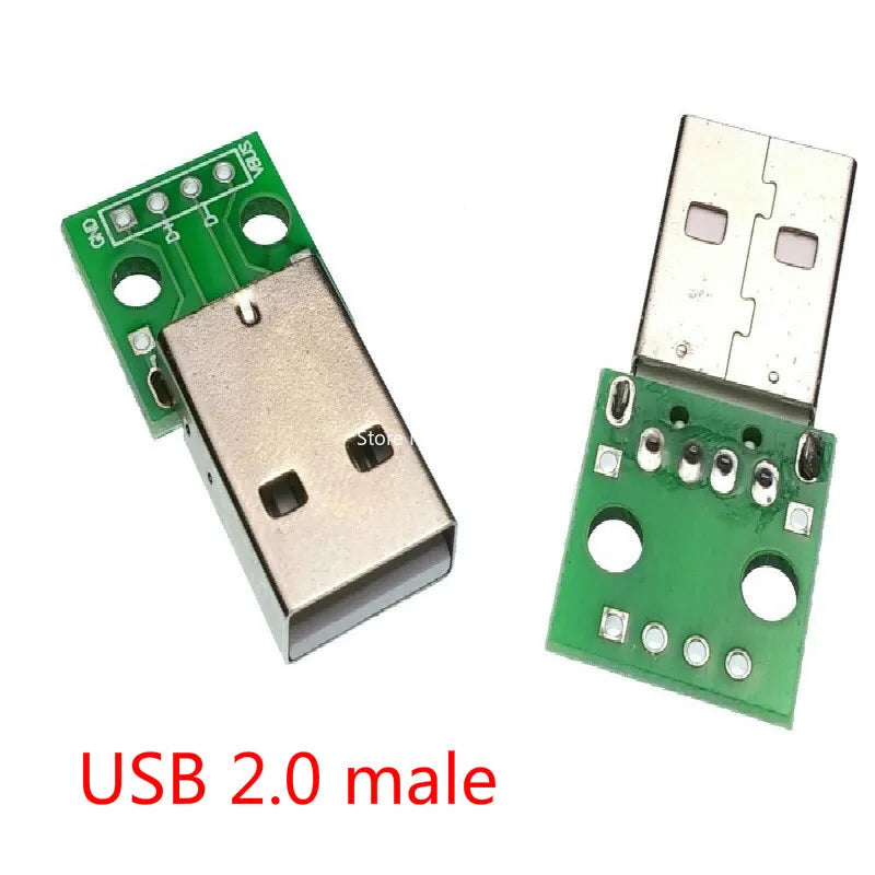 USB Adapter PCB DIY DIP Breadboard Modules M F B Mini Micro Connectors