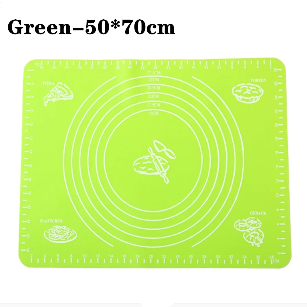 Non-Stick Silicone Baking Mat for Pizza, Pastry & Dough Rolling