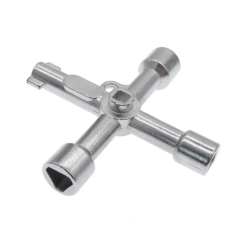 5-in-1 Triangle Wrench Cross Key – Universal Cabinet Tool