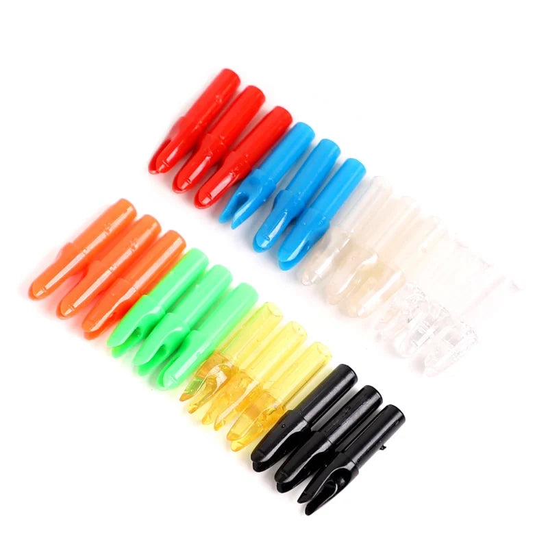 Archery ID Arrow Nocks Carbon Fiberglass Shaft DIY Accessory