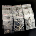 10Kind Lot 3 6 250V Double Pin Fast Blow Glass Fuse Fith Lead Wire