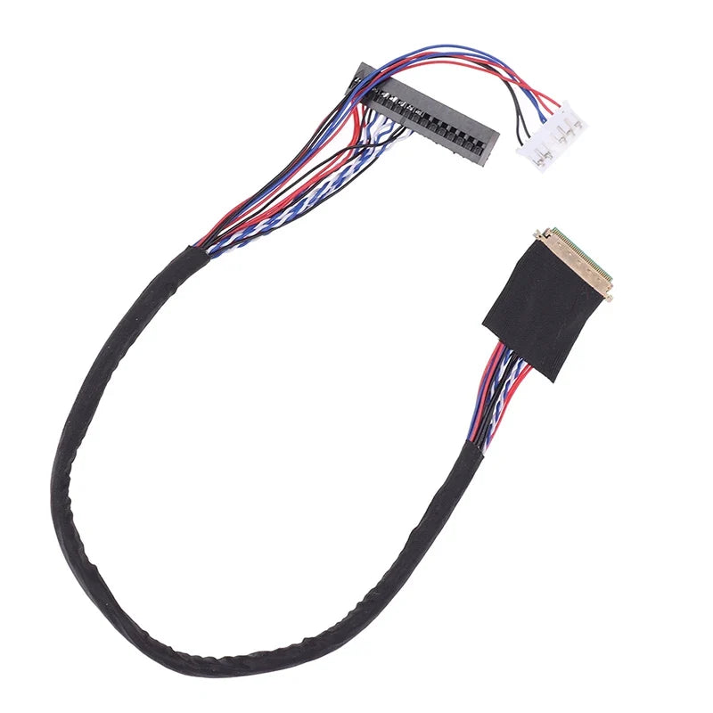 40-Pin LVDS Cable 6-Bit 2-Channel LCD LED Display | 25cm