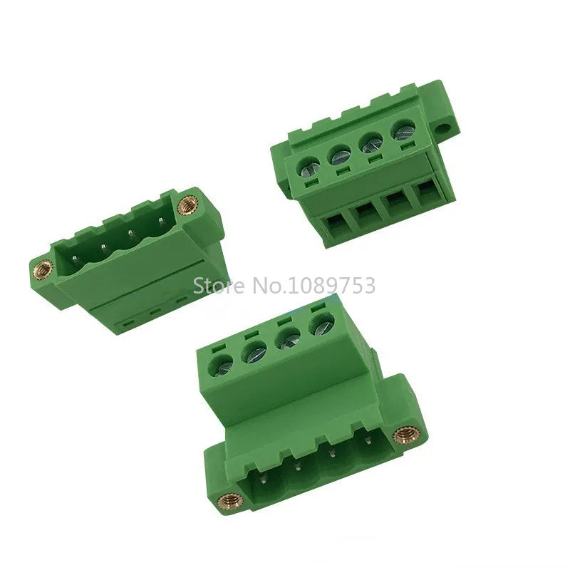 5sets 5 08 Through-wall Welding-free Terminal 2P 3P 4P 5P 6P 7P 8P