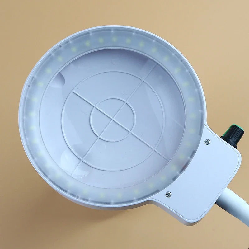 USB Rechargeable Desktop Magnifier 3X/10X with LED Light