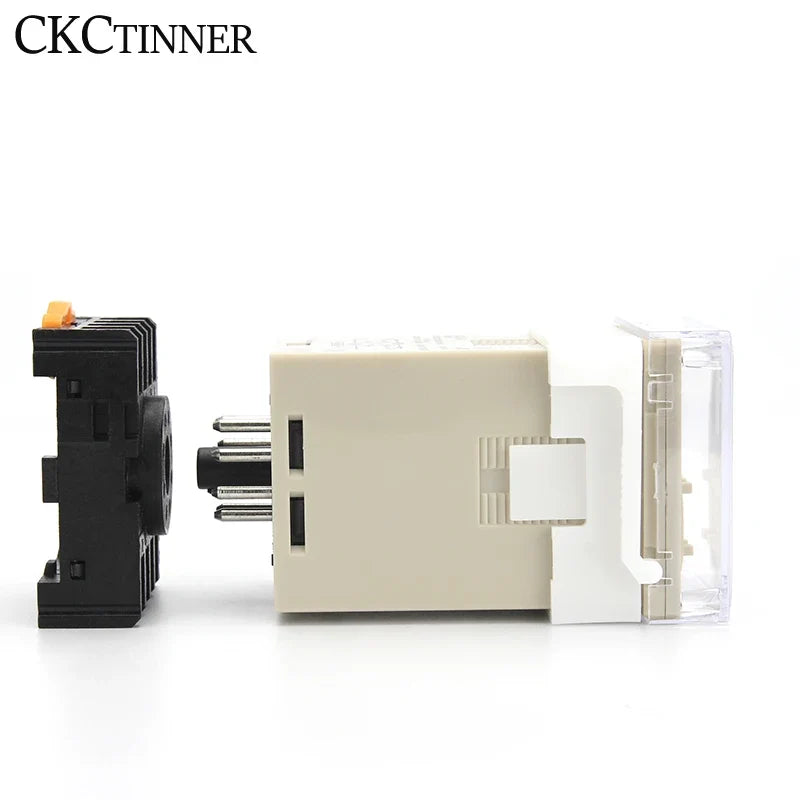 H3CA-8 Digital Time Delay Relay Timer 0.1S–9990H | Solid State