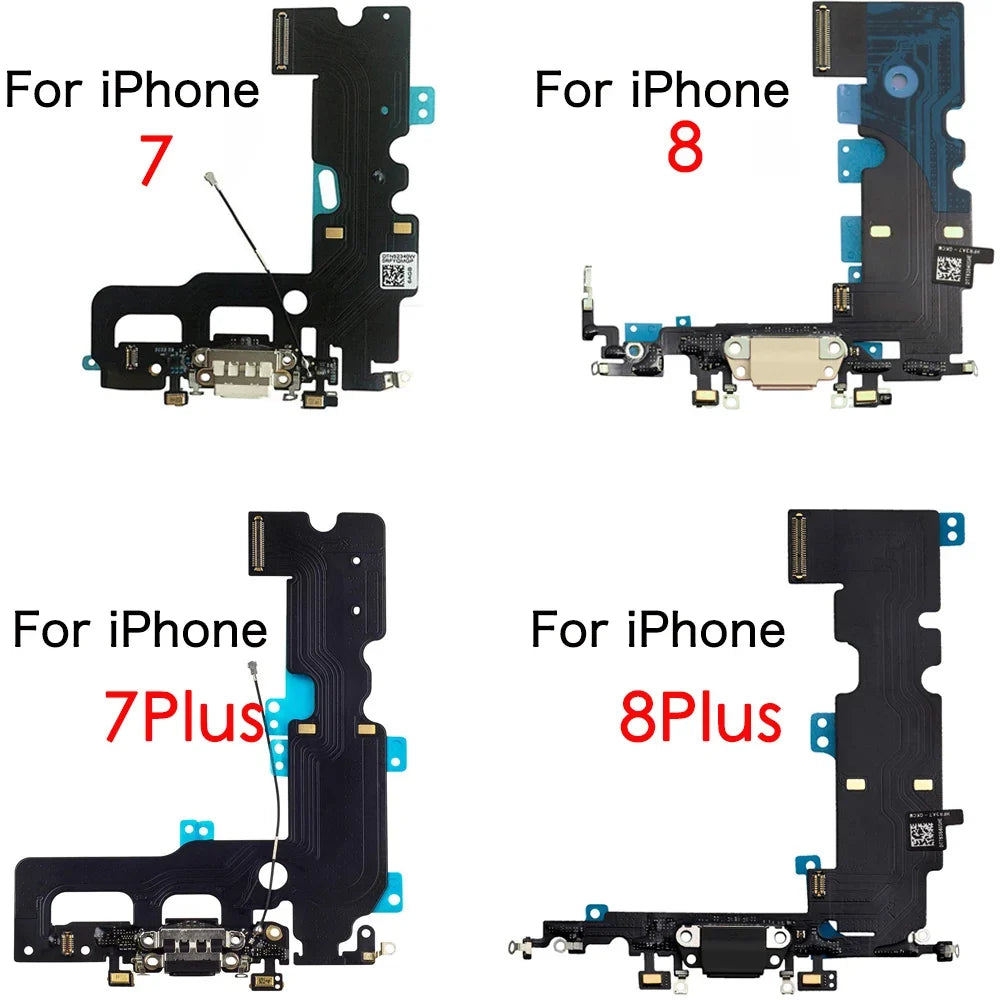 iPhone 7 8 Plus Charging Port Dock & Headphone Jack Flex Cable