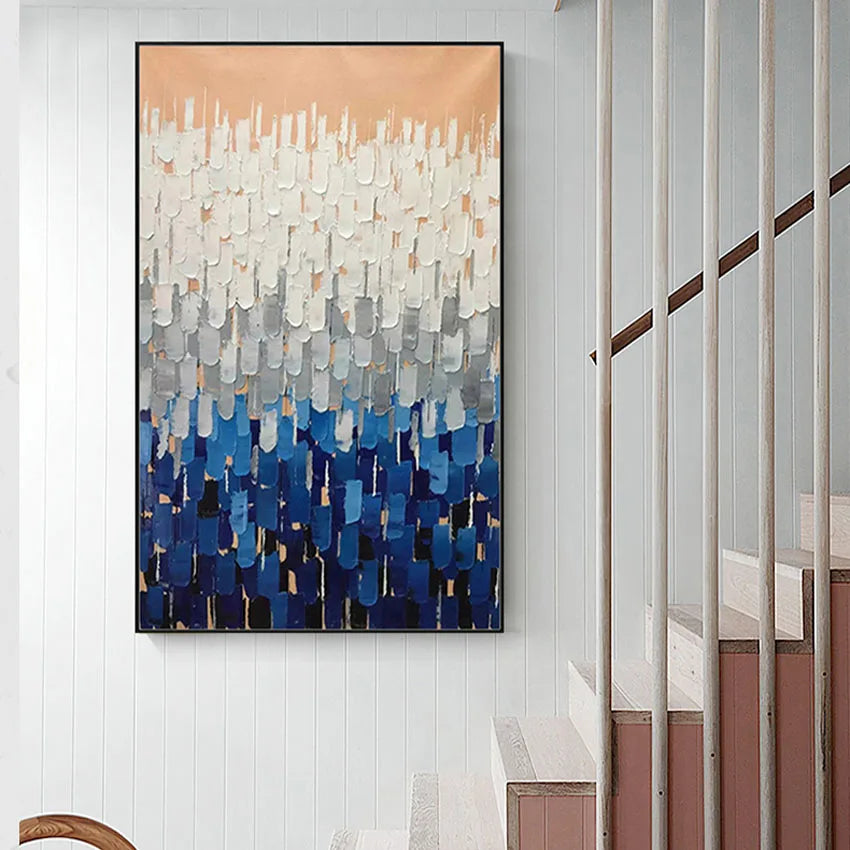 Abstract Hand-Painted Canvas Oil Painting | Modern Wall Art
