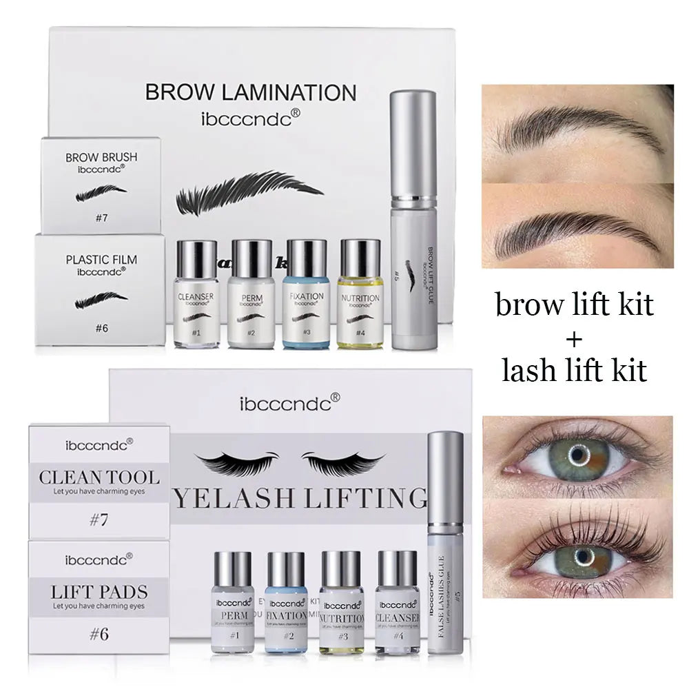 Lash & Brow Lamination Kit – Semi-Permanent Lifting Curling Set