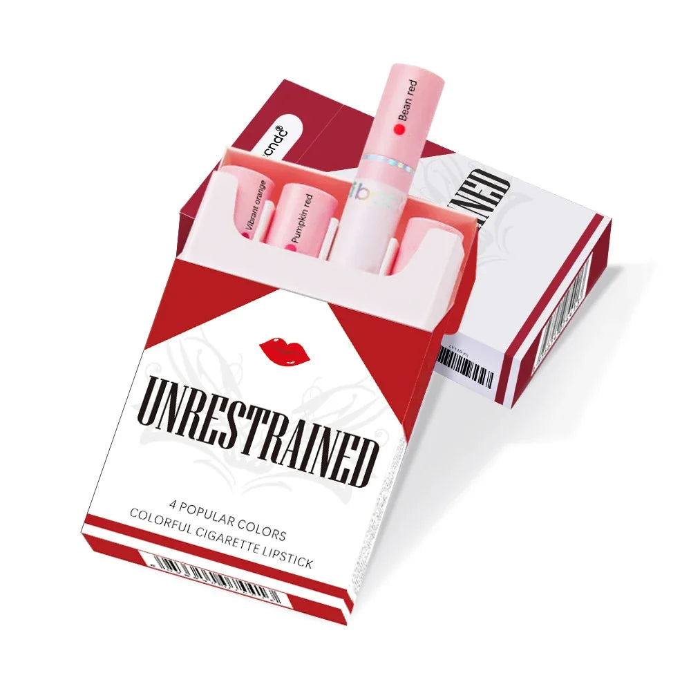 ibcccndc 4-Piece Matte Lipstick Set – Waterproof Long-Lasting