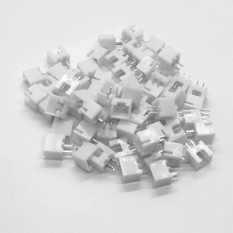 100 SETS JST XH 2 5-2 Pin Battery Connector Plug Female Male Wire