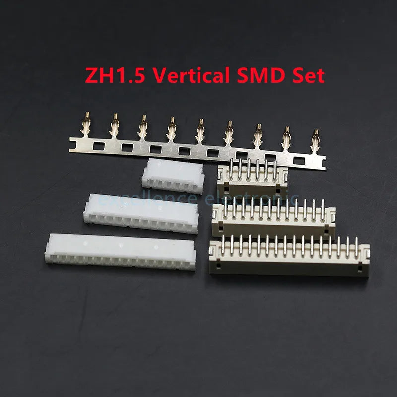 10sets SH1 0 JST1 25 PH2 XH2 54 SH JST ZH PH XH Horizontal Vertical
