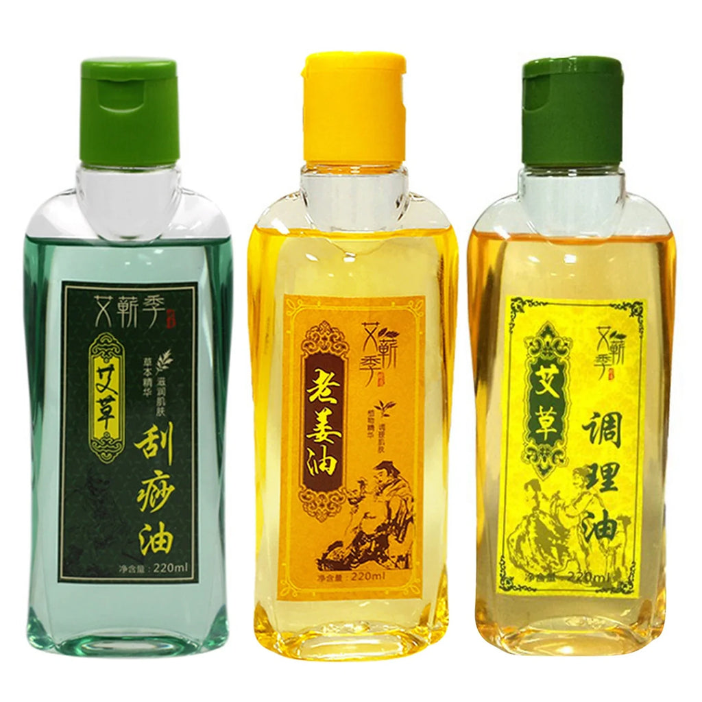 Disaar 220ml Wormwood Ginger Body Massage Oil | SPA Care