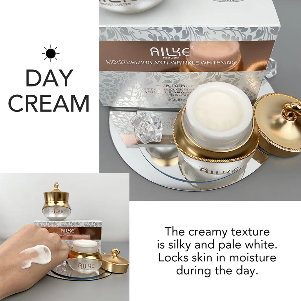 AILKE Rose Collagen Brightening 5-in-1 Face Cream Set