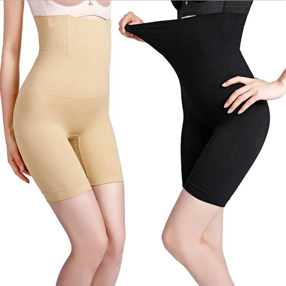 Women's High Waist Seamless Shaper Yoga Shorts – Tummy Control