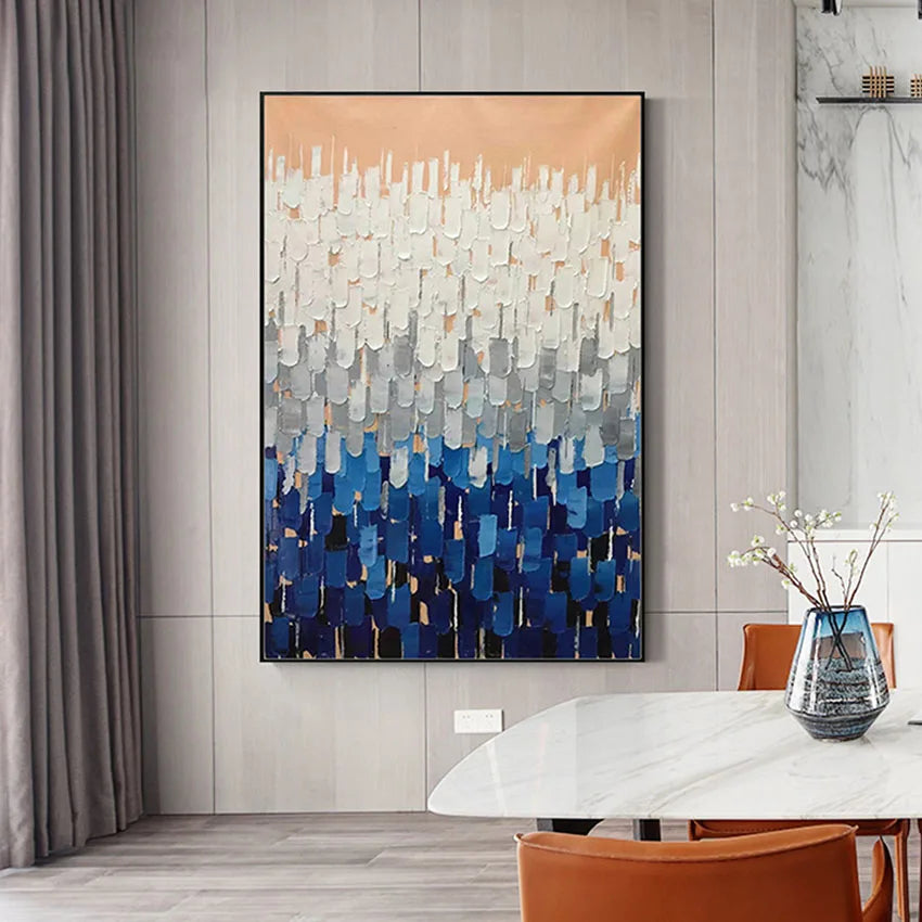 Abstract Hand-Painted Canvas Oil Painting | Modern Wall Art