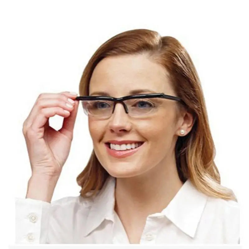 Dual-Focus Adjustable Glasses – Near & Far -6D to +3D Lenses