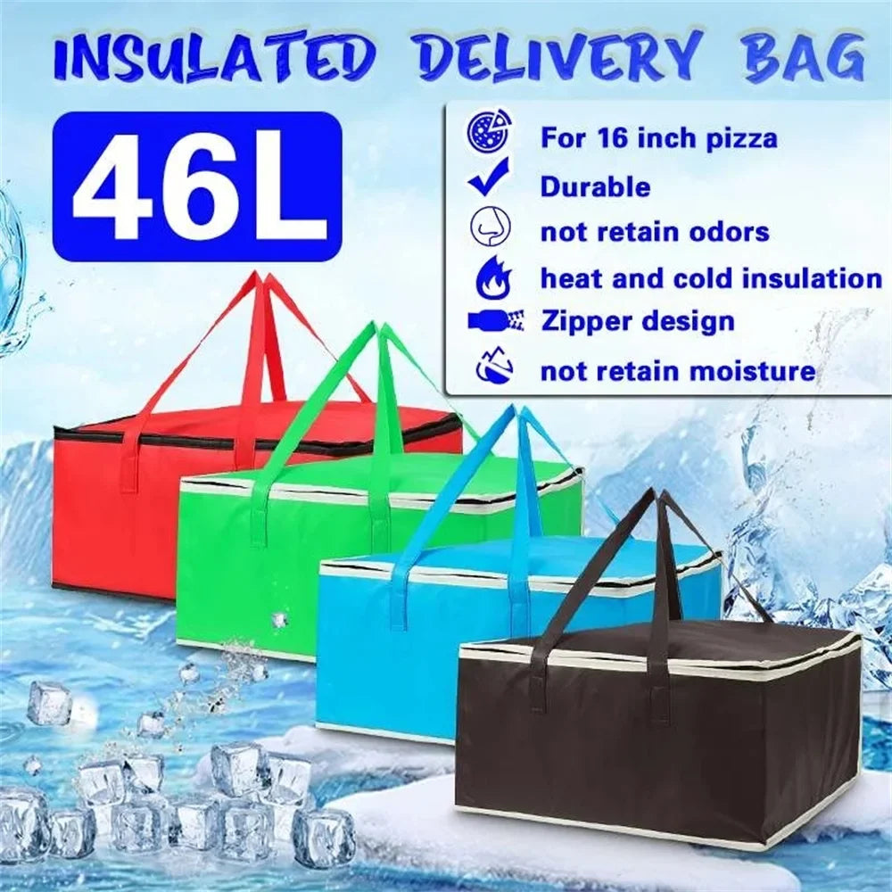 Waterproof Insulated Bag Cooler Folding Picnic Basket Ice Drink Box